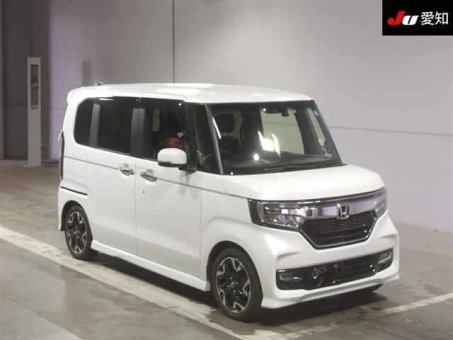 HONDA N BOX 2020 белый JF3 G L Turbo Honda Sensing